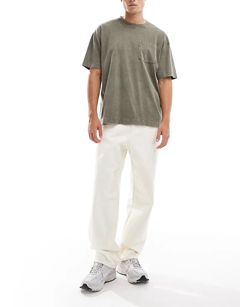 Джинсы Jack & Jones Alex мешковатые, белые
Джинсы Jack & Jones Alex мешковатые, белые