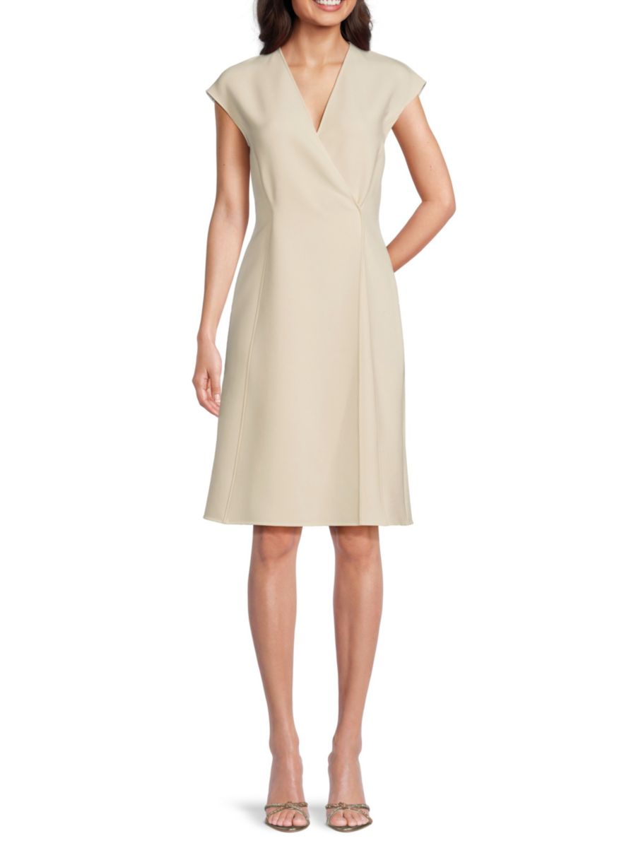 Платье-халат из искусственной шерсти с добавлением девственной шерсти FERRAGAMO, цвет Parchment
Платье-халат из искусственной шерсти с добавлением девственной шерсти FERRAGAMO, цвет Parchment