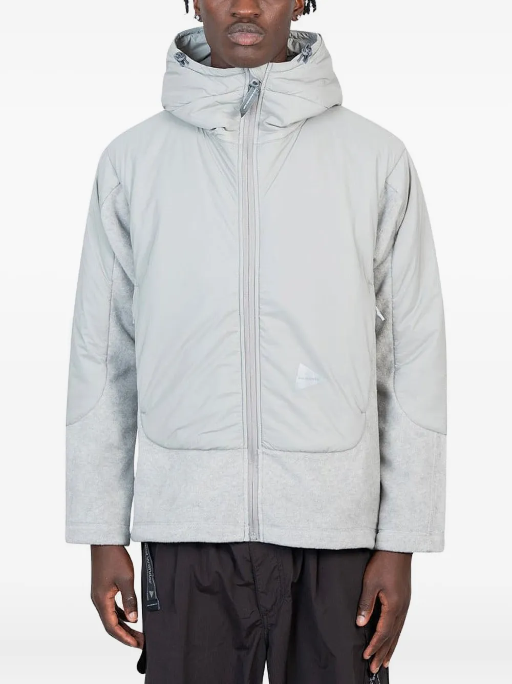 Куртка с капюшоном и флисовой вставкой and Wander, серый
Куртка с капюшоном и флисовой вставкой and Wander, серый