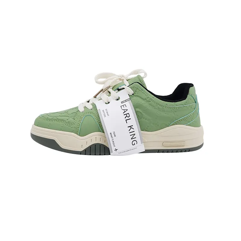 Earl king Мужские низкие скейтерские кроссовки с защитой от истирания зеленые, цвет Green
Earl king Мужские низкие скейтерские кроссовки с защитой от истирания зеленые, цвет Green