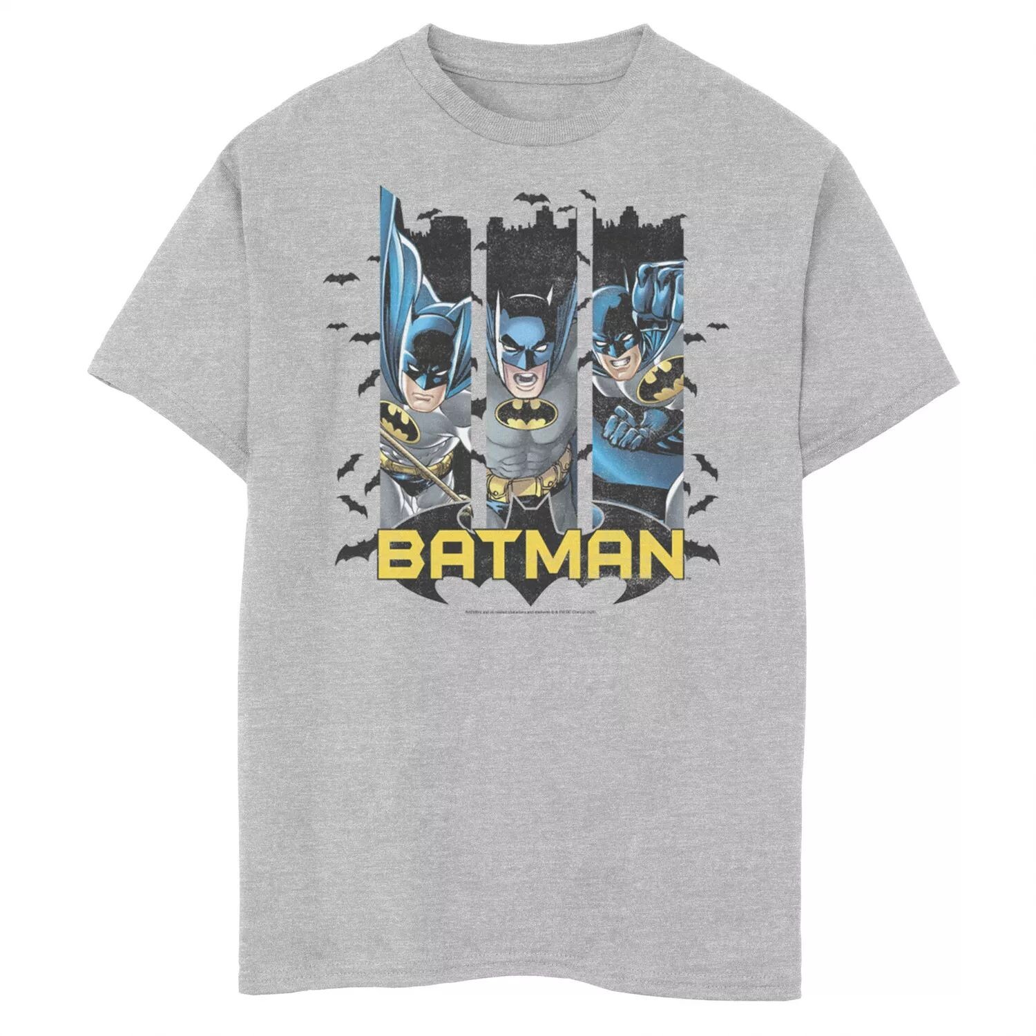 Футболка с графическими панелями и панелями DC Comics для мальчиков 8–20 лет с изображением Бэтмена DC Comics
Футболка с графическими панелями и панелями DC Comics для мальчиков 8–20 лет с изображением Бэтмена DC Comics