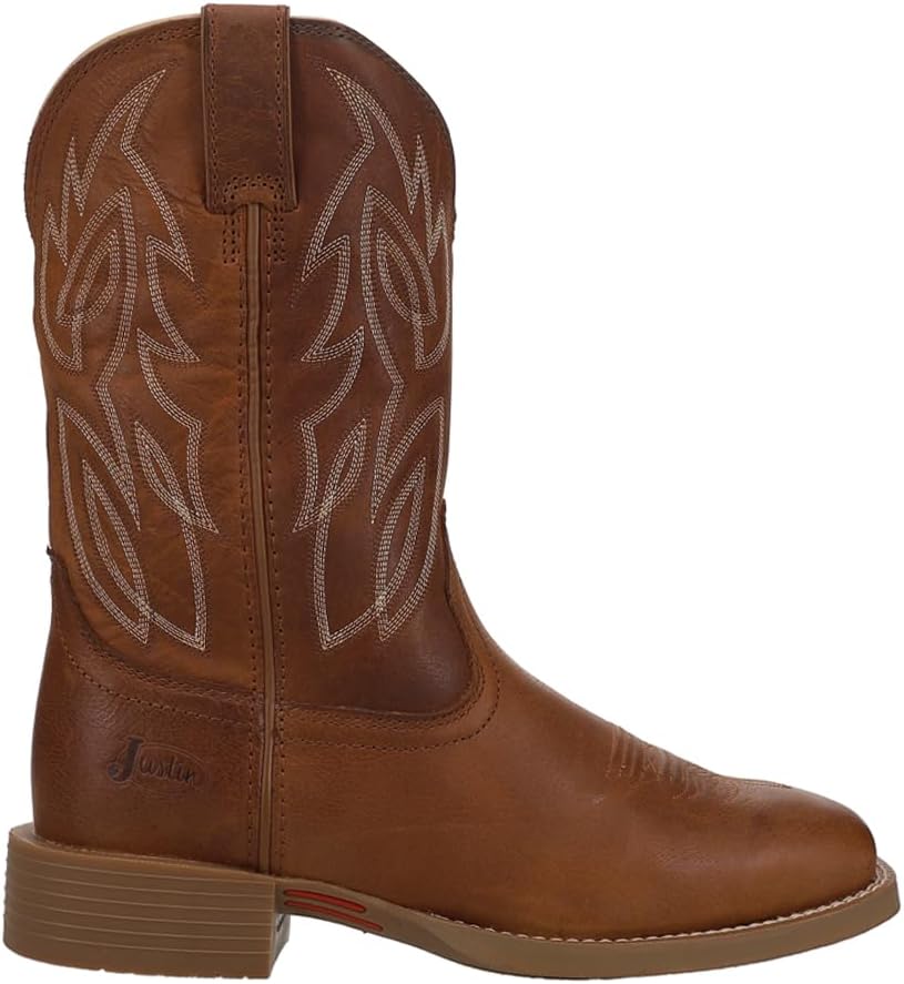 Мужские ковбойские сапоги Justin Canter 11, полностью из зернистой кожи, с плетеной подкладкой, квадратным носком, подошвой из нескользящей резины, Amber Brown
Мужские ковбойские сапоги Justin Canter 11, полностью из зернистой кожи, с плетеной подкладкой, квадратным носком, подошвой из нескользящей резины, Amber Brown