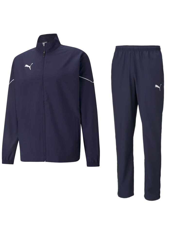 Puma Футбольный презентационный костюм темно-синего цвета
Puma Футбольный презентационный костюм темно-синего цвета