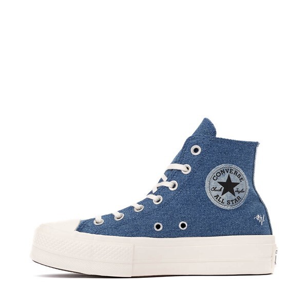 Кроссовки Womens Converse Chuck Taylor All Star Lift Denim High Top Sneaker, цвет Navy/Egret
Кроссовки Womens Converse Chuck Taylor All Star Lift Denim High Top Sneaker, цвет Navy/Egret