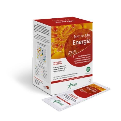 Aboca Natura Mix Advanced Energia Granulat Saszetkiэнергетическая добавка, 20 шт.
Aboca Natura Mix Advanced Energia Granulat Saszetkiэнергетическая добавка, 20 шт.
