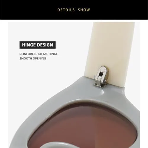 Популярные модные женские солнцезащитные очки в стиле ретро, очки цвета желе, солнцезащитные очки UV400, мужские солнцезащитные очки с заклепками MTZJH, White Grey
Популярные модные женские солнцезащитные очки в стиле ретро, очки цвета желе, солнцезащитные очки UV400, мужские солнцезащитные очки с заклепками MTZJH, White Grey