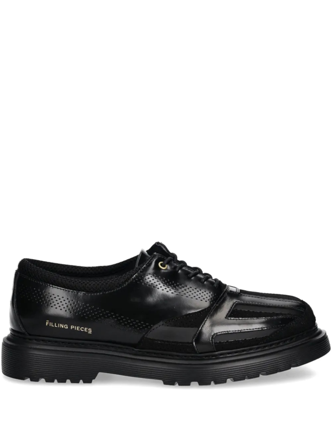 Туфли Filling Pieces Reaf на шнуровке, черный
Туфли Filling Pieces Reaf на шнуровке, черный