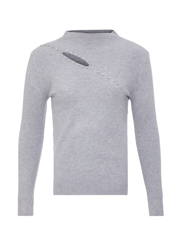 Пуловер bling bling by leo, цвет grau melange
Пуловер bling bling by leo, цвет grau melange