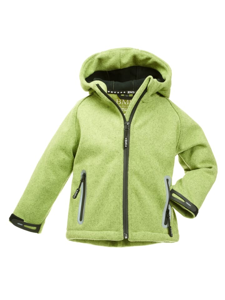 Куртка софтшелл BMS für Kinder miStrickoptik, светло-зеленый
Куртка софтшелл BMS für Kinder miStrickoptik, светло-зеленый