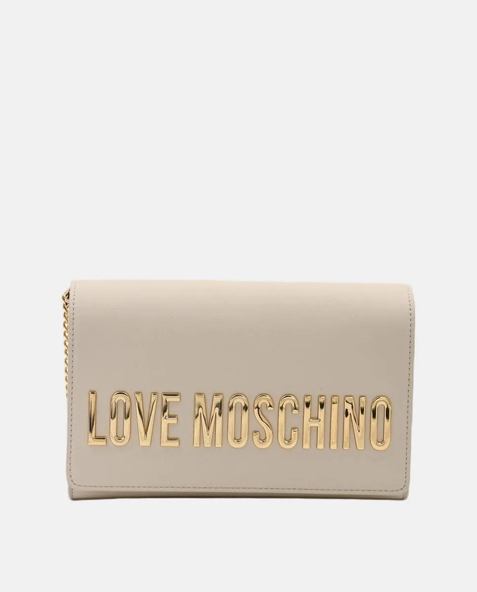 Черный клатч со съемным цепочным ремнем Love Moschino
Черный клатч со съемным цепочным ремнем Love Moschino