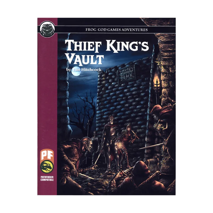 Модуль Thief King's Vault (Pathfinder), Pathfinder Adventures (Frog God Games) 
Модуль Thief King's Vault (Pathfinder), Pathfinder Adventures (Frog God Games)