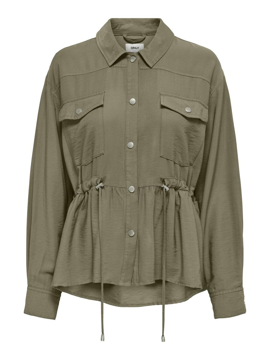 Межсезонная куртка ONLY, оливковый 
Межсезонная куртка ONLY, оливковый