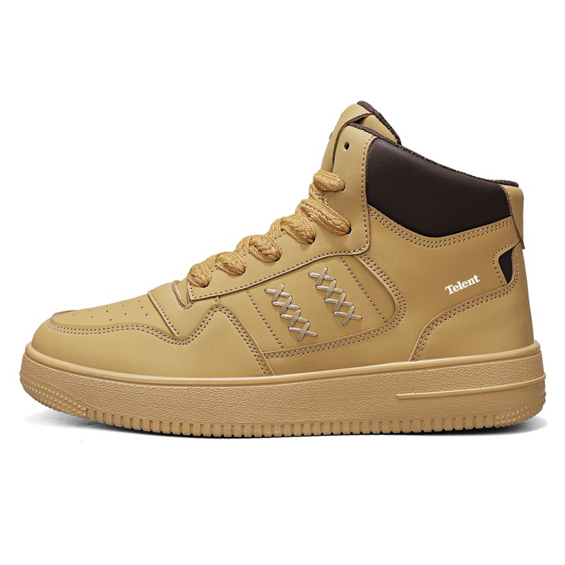 TELENT Скользоустойчивые водонепроницаемые износостойкие высокие скейтерские кроссовки мужские коричневые, цвет Brown
TELENT Скользоустойчивые водонепроницаемые износостойкие высокие скейтерские кроссовки мужские коричневые, цвет Brown