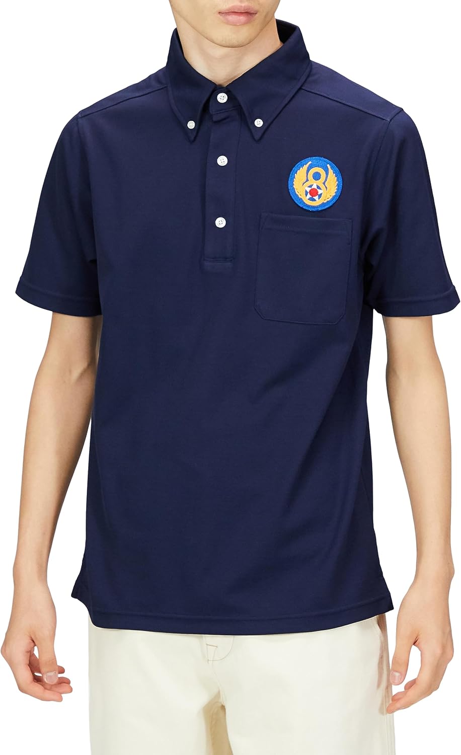Поло-рубашка с коротким рукавом и влагоотводящим эффектом, карманами и пуговицами, модель F-SD021123, с гербом армии США, темно-синяя F-Style
Поло-рубашка с коротким рукавом и влагоотводящим эффектом, карманами и пуговицами, модель F-SD021123, с гербом армии США, темно-синяя F-Style