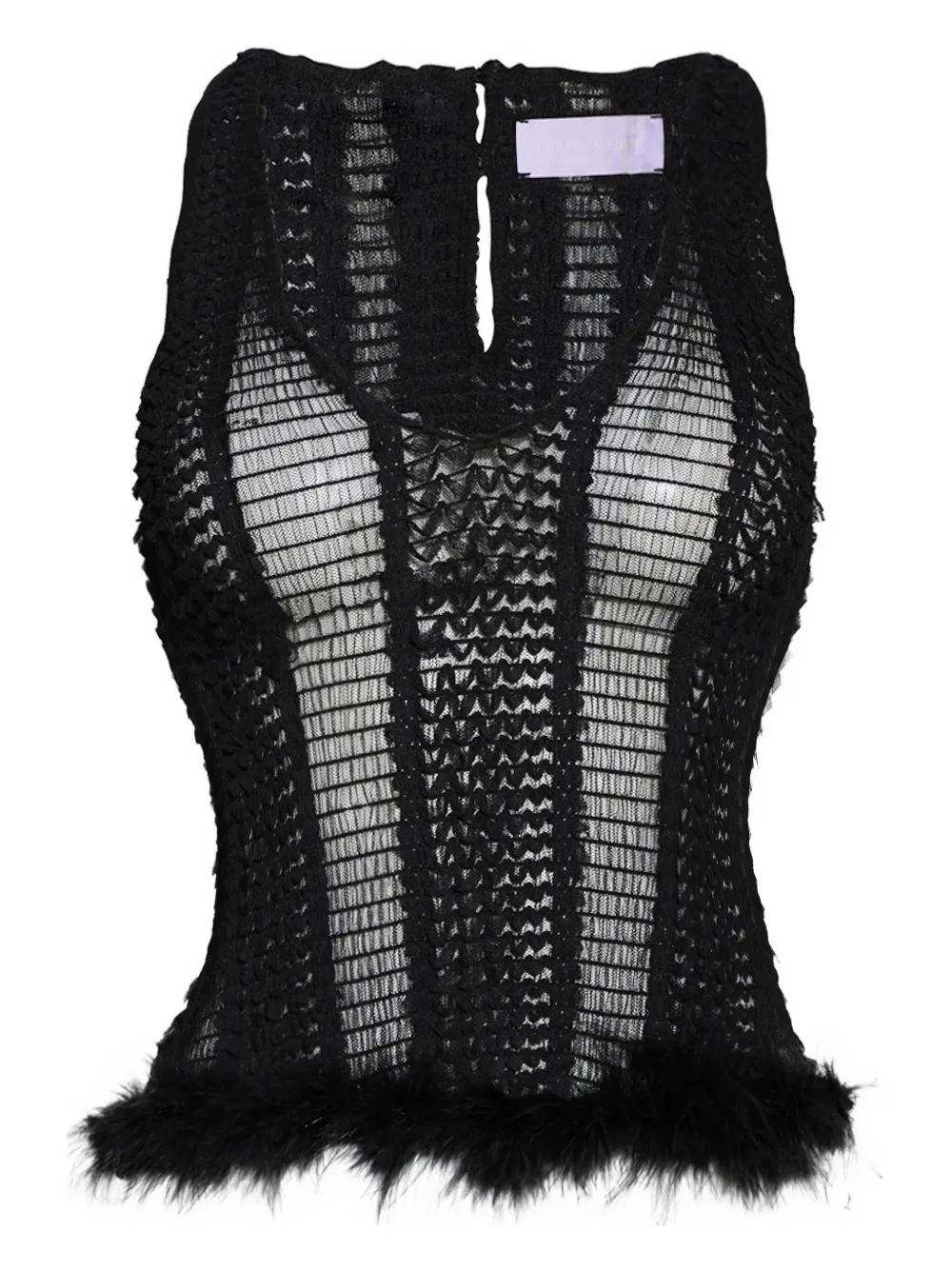 Трикотажный топ Roberta Einer, черный
Трикотажный топ Roberta Einer, черный