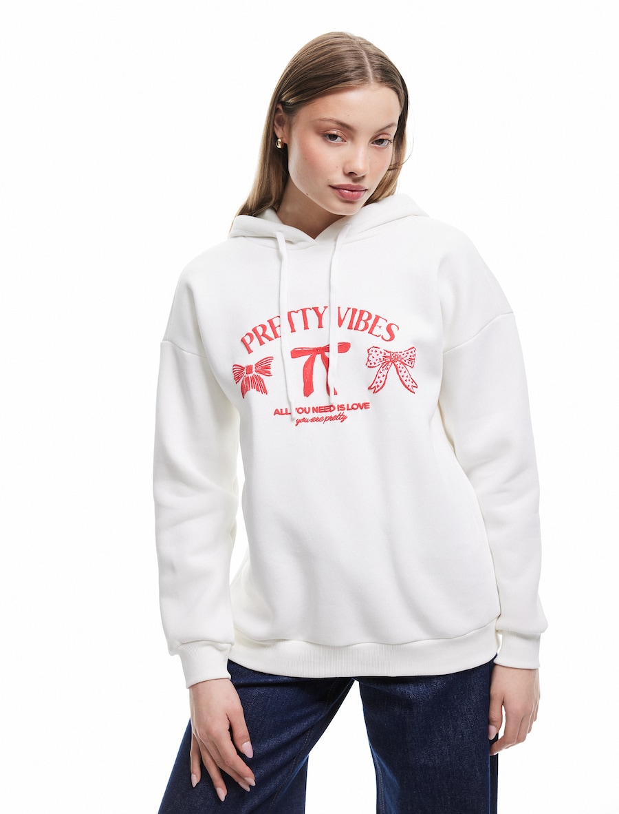 Толстовка Koton, белый
Толстовка Koton, белый