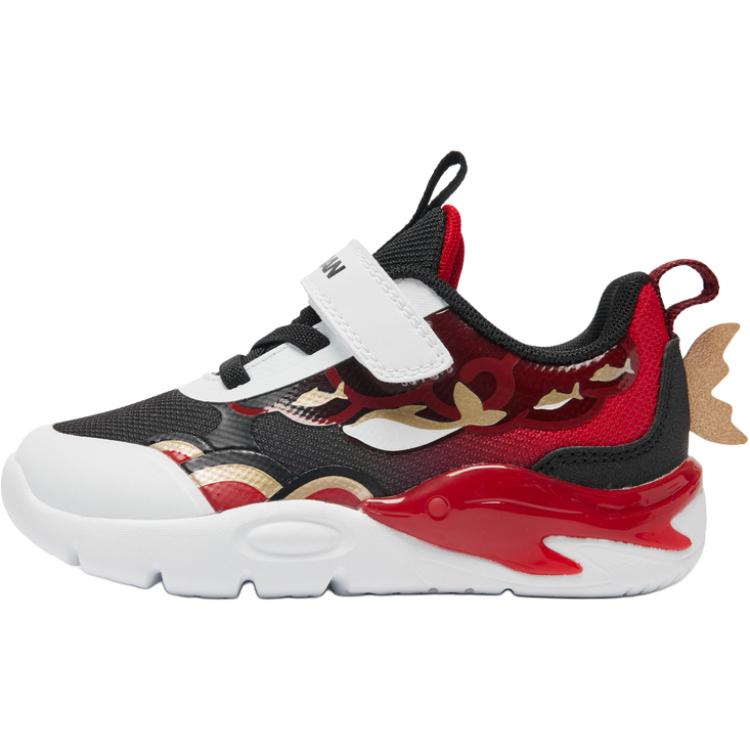 QIAODAN Низкие противоскользящие износостойкие детские туфли черного и красного цвета для младенцев и малышей
QIAODAN Низкие противоскользящие износостойкие детские туфли черного и красного цвета для младенцев и малышей