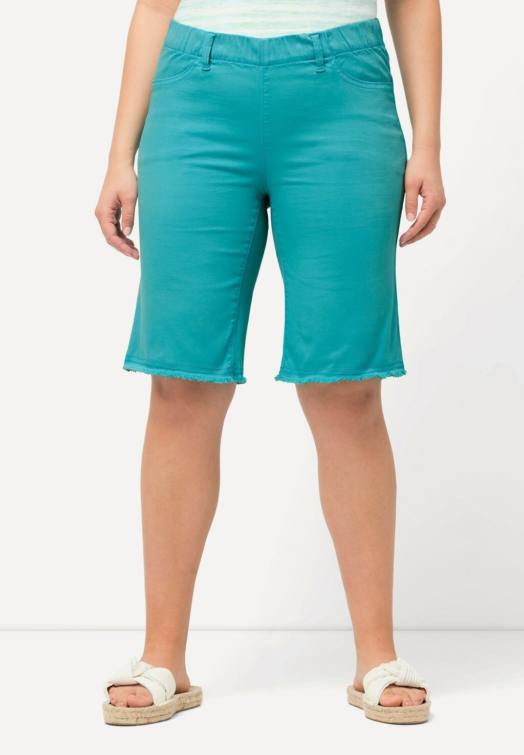 Шорты ELASTISCHE BAND Ulla Popken, синий
Шорты ELASTISCHE BAND Ulla Popken, синий