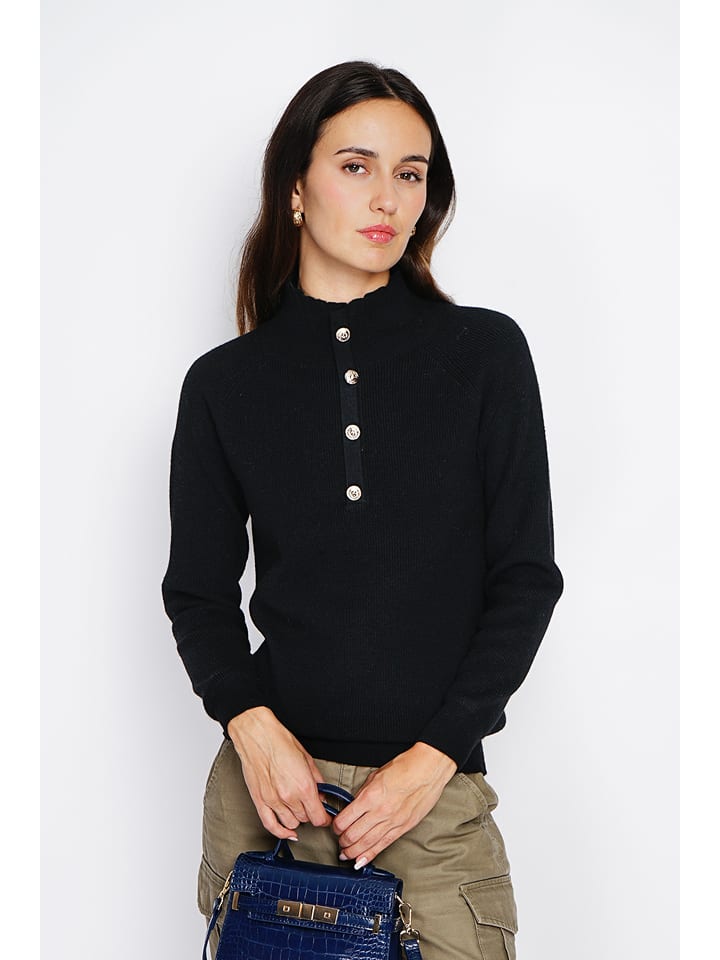 Кашемировый пуловер ASSUILI, черный
Кашемировый пуловер ASSUILI, черный