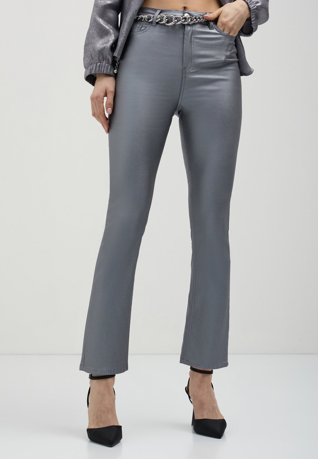 Брюки SPALMATO Calliope, серебряный
Брюки SPALMATO Calliope, серебряный