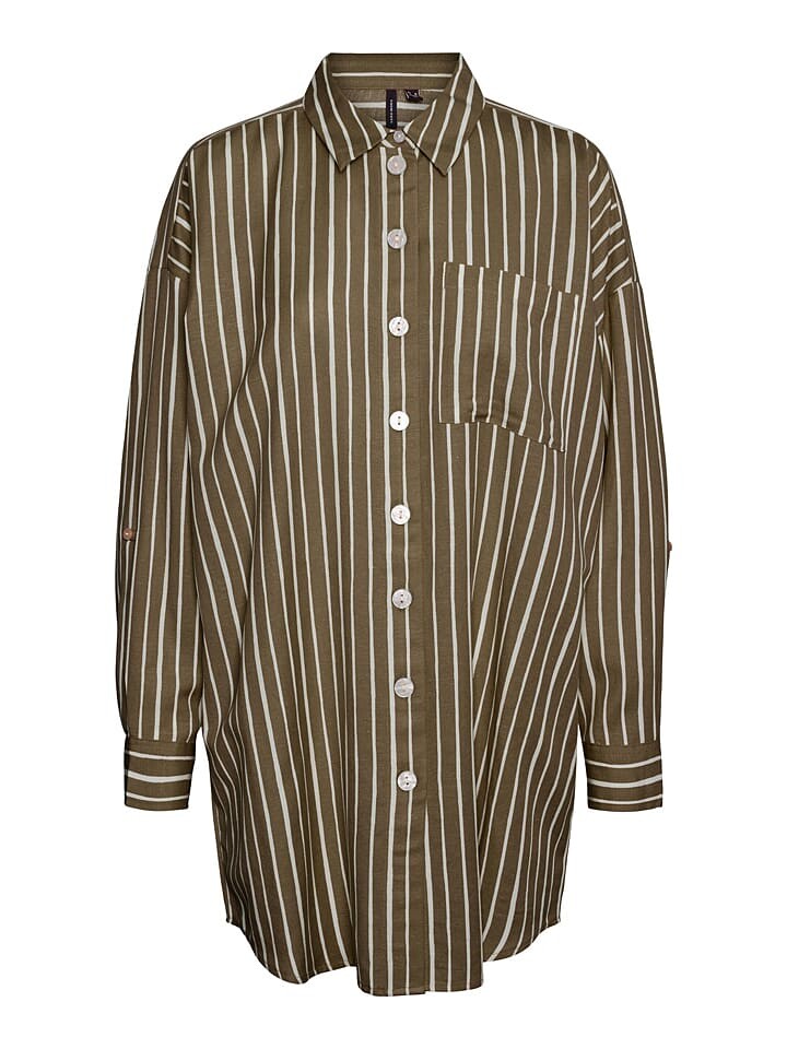 Блуза Vero Moda Ilisa, цвет khaki/weiß
Блуза Vero Moda Ilisa, цвет khaki/weiß