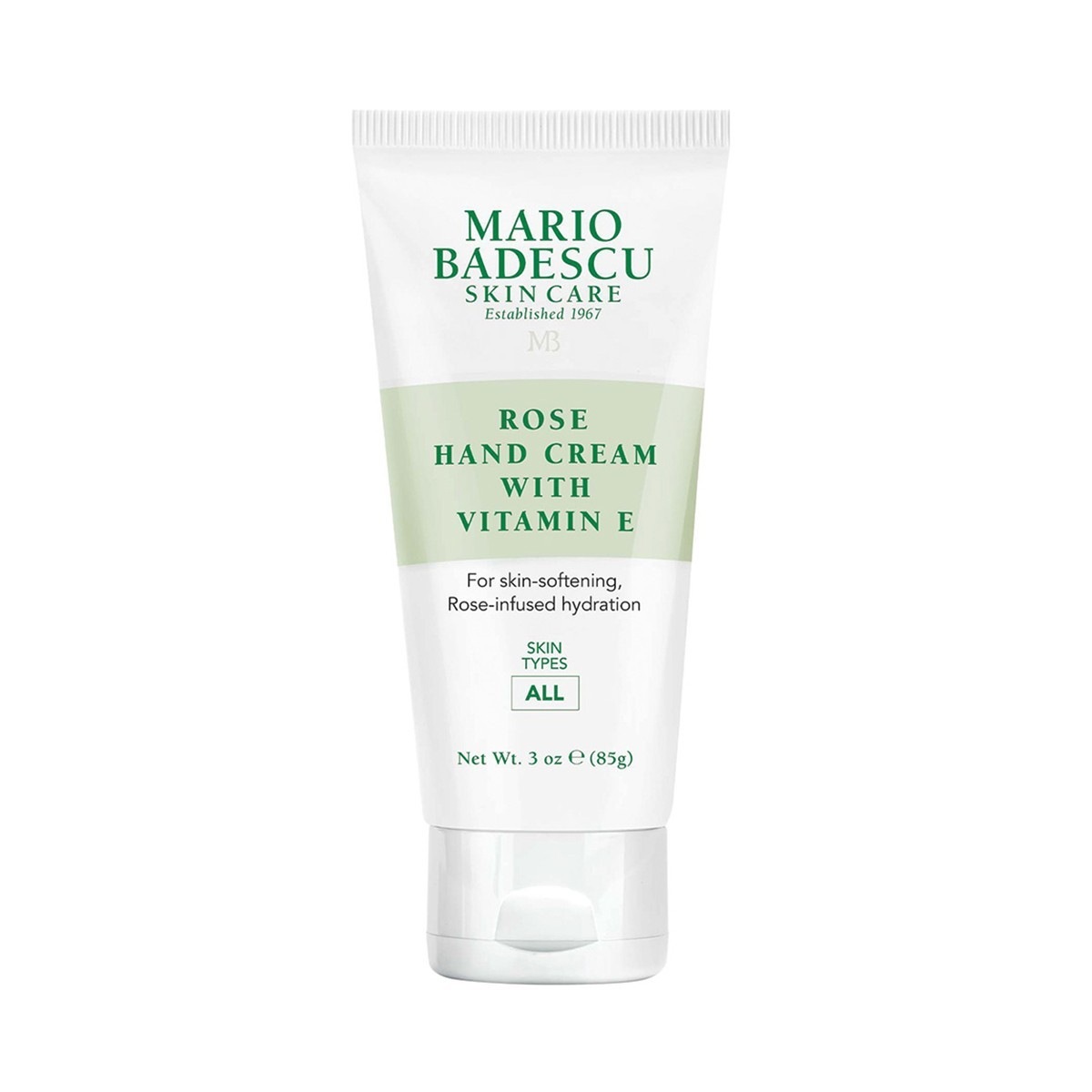 Крем для рук rose hand cream with vitamin e Mario Badescu, вес 85 гр.
Крем для рук rose hand cream with vitamin e Mario Badescu, вес 85 гр.