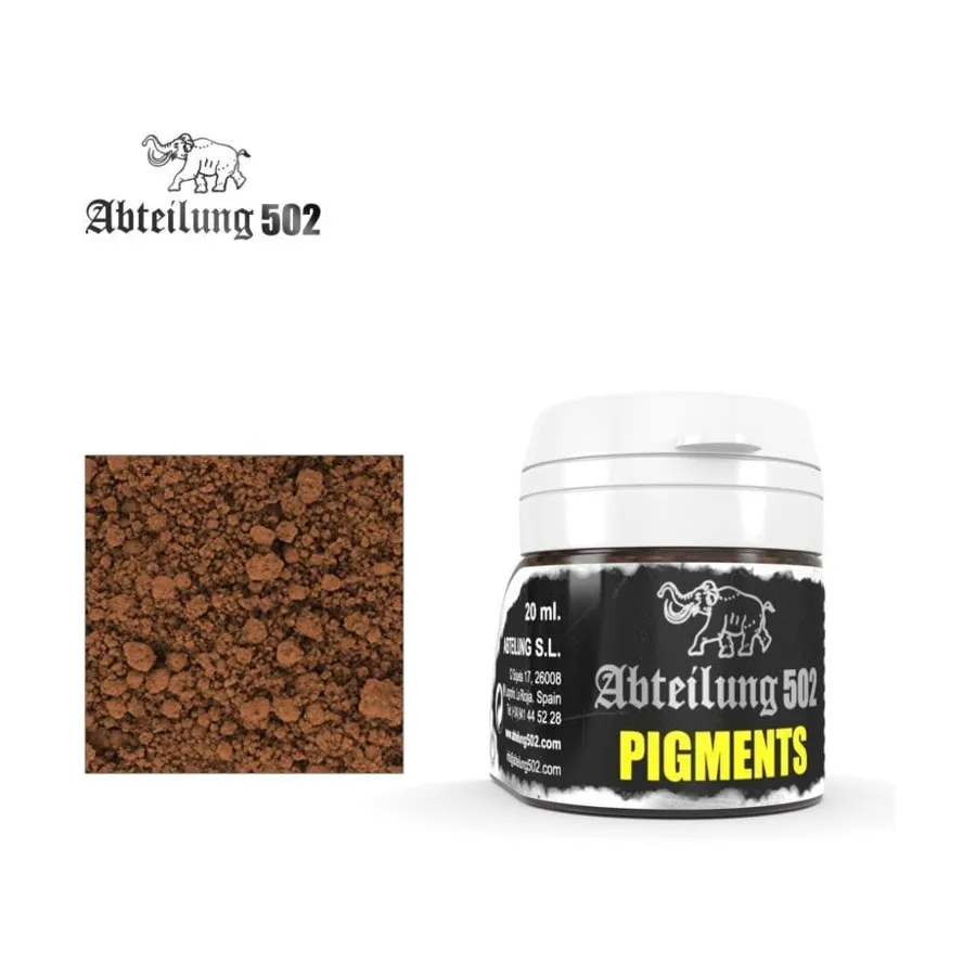 Африка Земля, Abteilung 502 - Pigments
Африка Земля, Abteilung 502 - Pigments