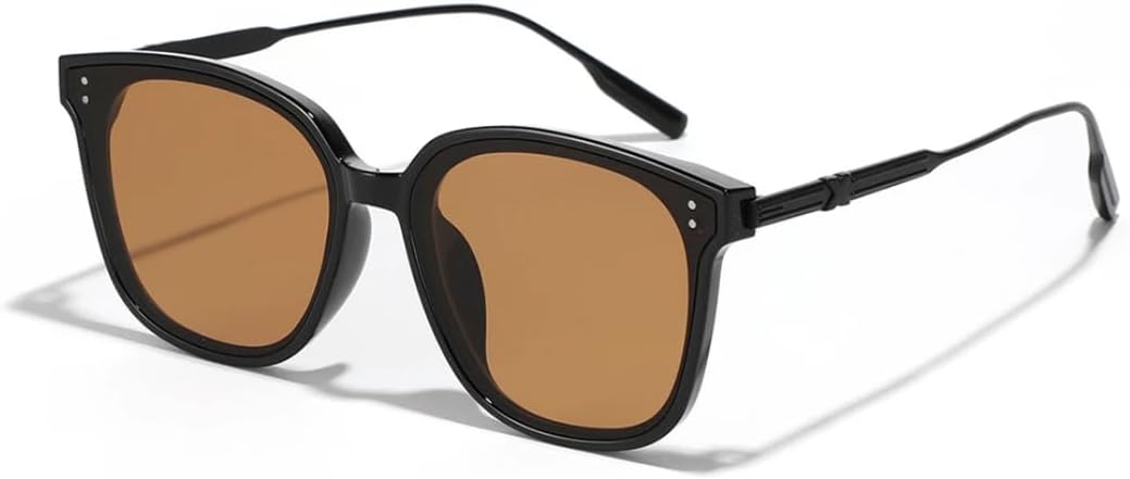 Ретро-модные солнцезащитные очки для женщин и мужчин, классические винтажные солнцезащитные очки с защитой от УФ-излучения UV400 для использования на открытом воздухе SZVVBKK, Tea
Ретро-модные солнцезащитные очки для женщин и мужчин, классические винтажные солнцезащитные очки с защитой от УФ-излучения UV400 для использования на открытом воздухе SZVVBKK, Tea