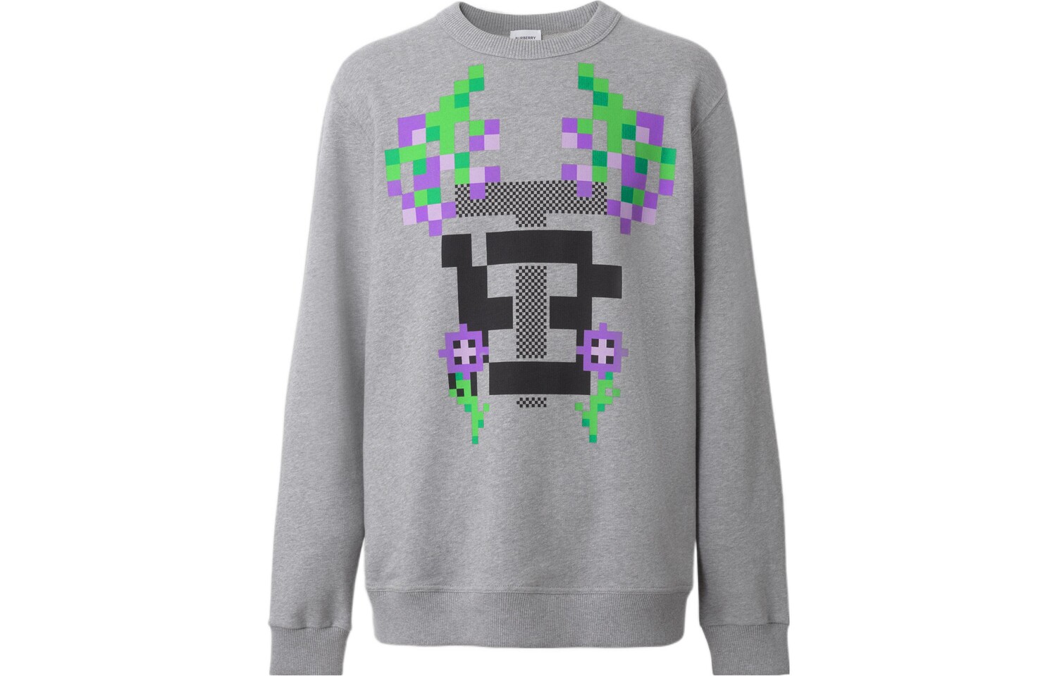 Свитшот из хлопка с принтом монограммы X Minecraft Burberry, серый
Свитшот из хлопка с принтом монограммы X Minecraft Burberry, серый