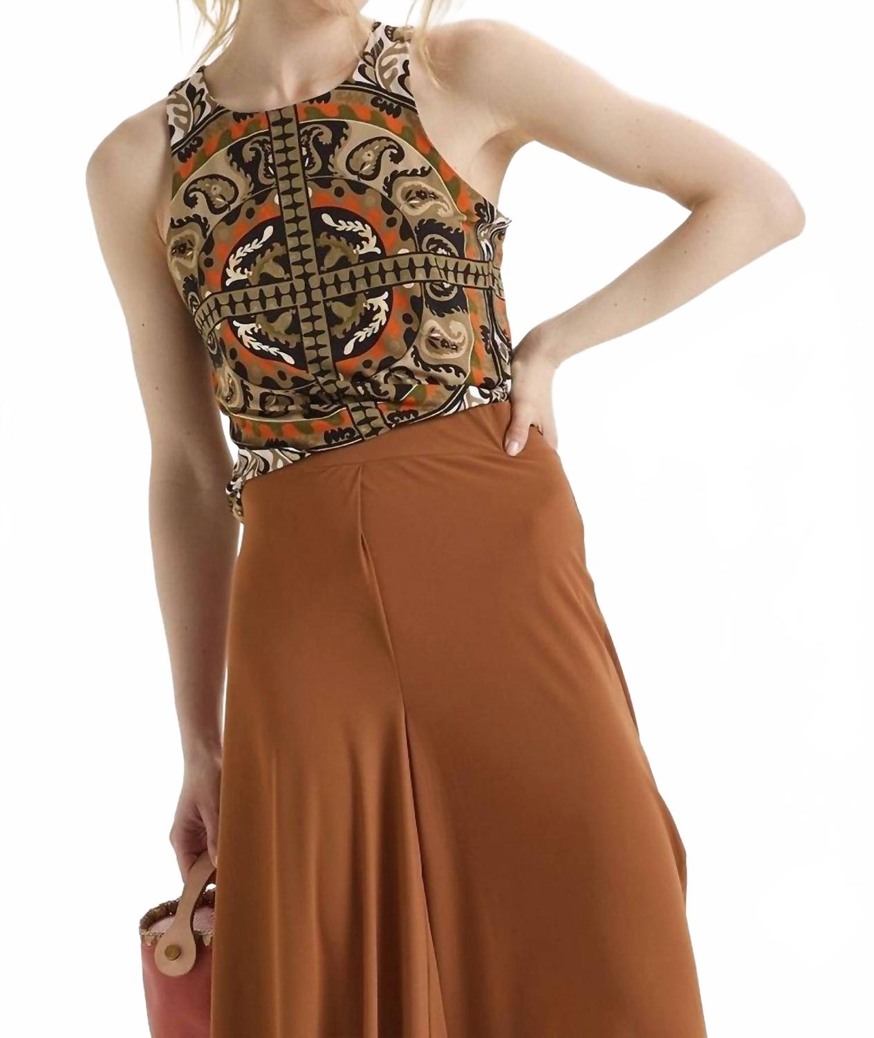 Бурый топ Suzani MALIPARMI, коричневый
Бурый топ Suzani MALIPARMI, коричневый