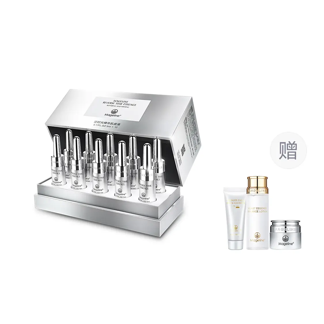 Ампулы и сыворотки Unisex MAGELINE, 50ml【5ml*10pcs】
Ампулы и сыворотки Unisex MAGELINE, 50ml【5ml*10pcs】