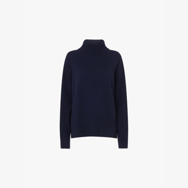 Водолазка свободного кроя из кашемира Whistles, синий
Водолазка свободного кроя из кашемира Whistles, синий