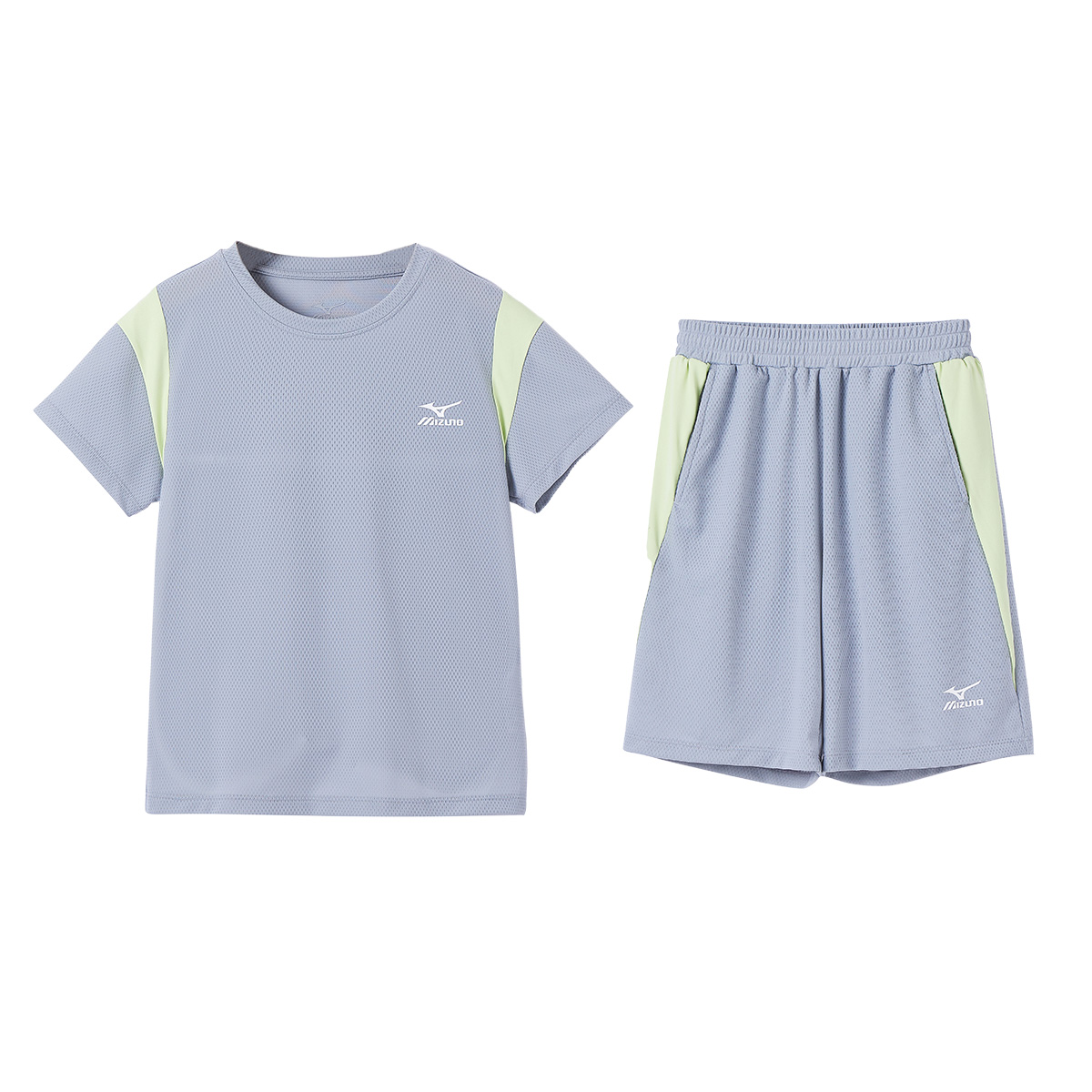 Повседневная спортивная одежда для подростков Mizuno, синяя 
Повседневная спортивная одежда для подростков Mizuno, синяя