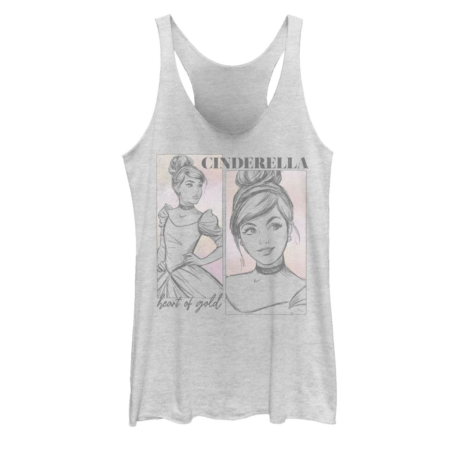 Майка с рисунком принцессы Диснея Золушки для юниоров. Licensed Character 
Майка с рисунком принцессы Диснея Золушки для юниоров. Licensed Character