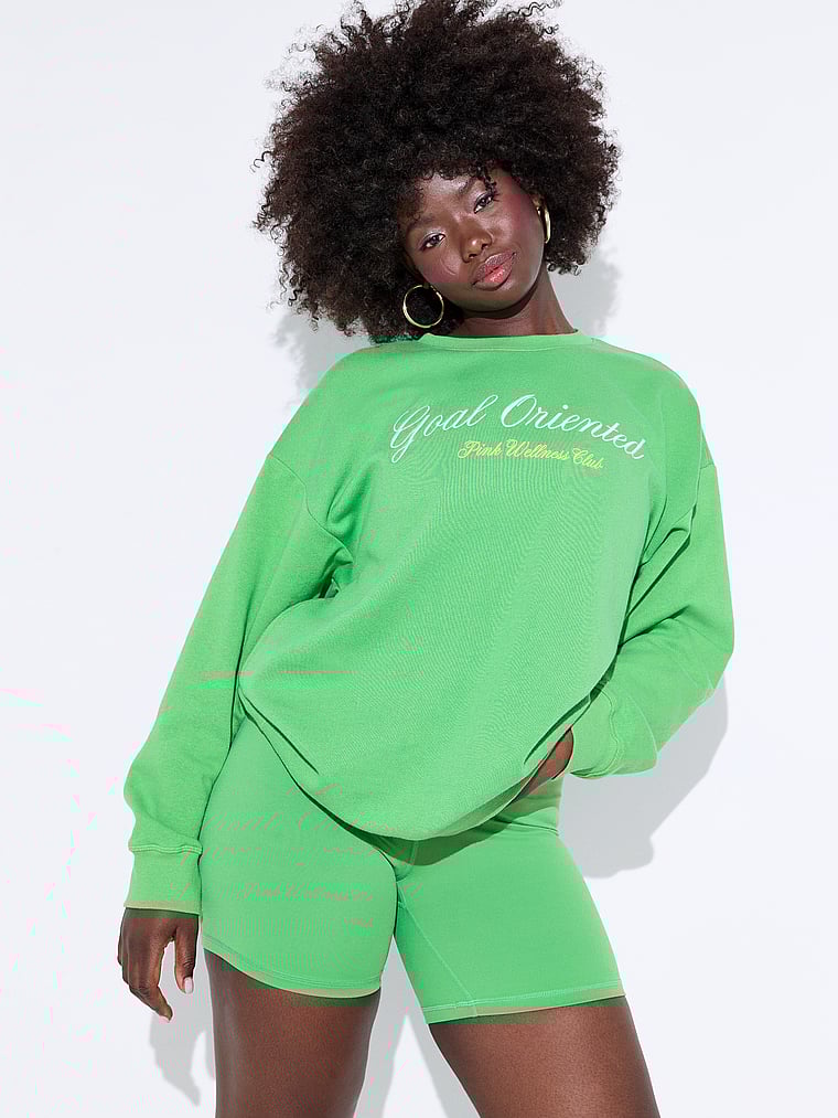 Толстовка свободного кроя из флиса Ivy Pink, wild green wellness
Толстовка свободного кроя из флиса Ivy Pink, wild green wellness