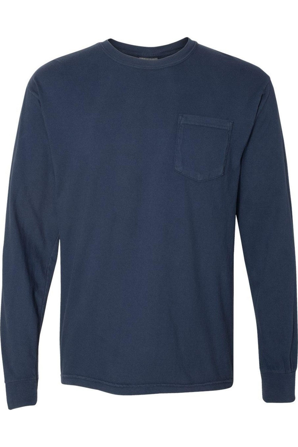 Футболка Comfort Colors Garment-Dyed Heavyweight с длинным рукавом и карманом, цвет true navy
Футболка Comfort Colors Garment-Dyed Heavyweight с длинным рукавом и карманом, цвет true navy