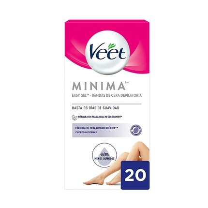 Восковые полоски для депиляции тела для чувствительной кожи 20 шт., Veet
Восковые полоски для депиляции тела для чувствительной кожи 20 шт., Veet