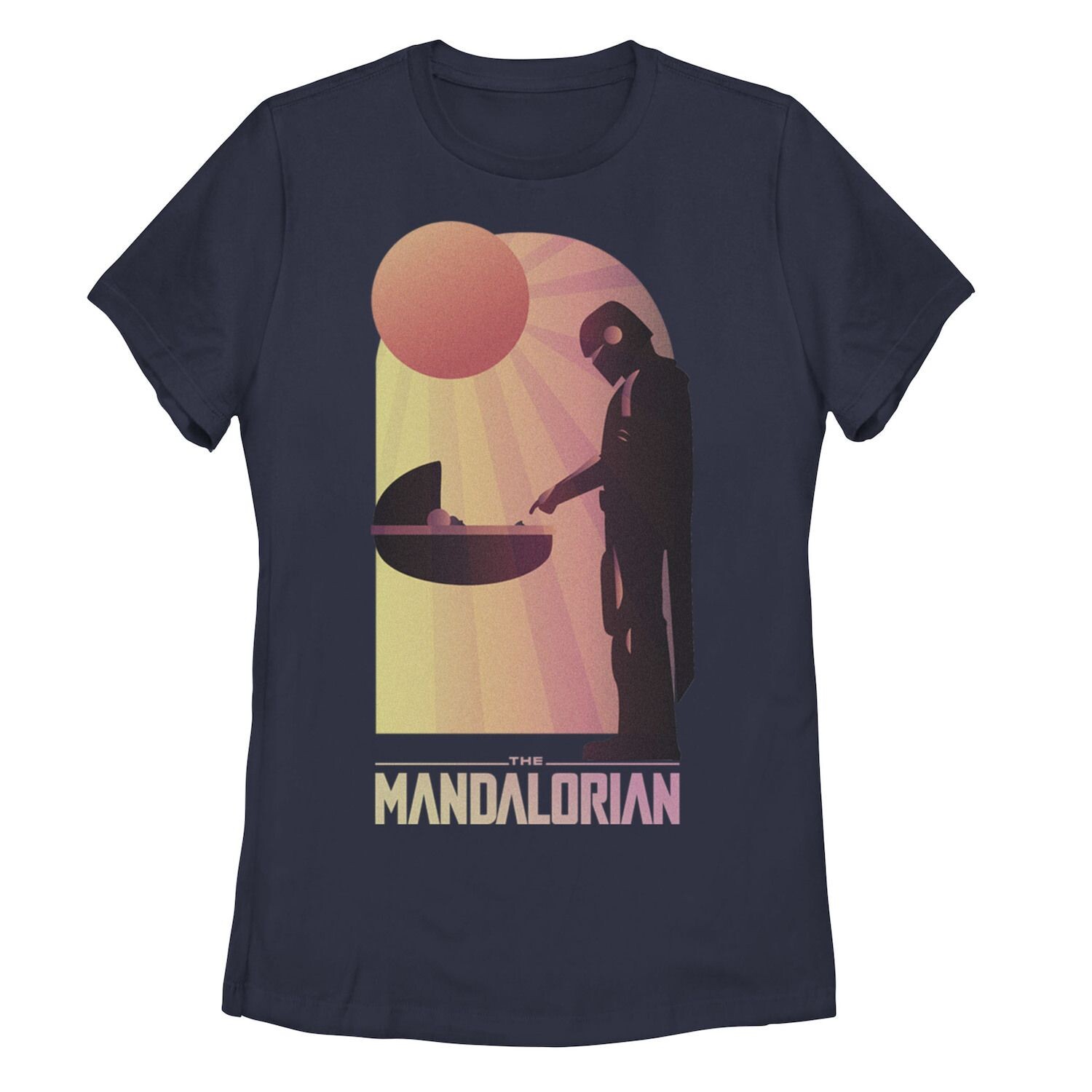 Детская футболка с рисунком «Звездные войны: Мандалорец, ребенок, встреча на закате» Licensed Character 
Детская футболка с рисунком «Звездные войны: Мандалорец, ребенок, встреча на закате» Licensed Character