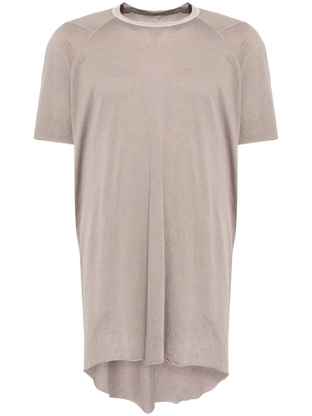 Длинная футболка с круглым вырезом Boris Bidjan Saberi, серый
Длинная футболка с круглым вырезом Boris Bidjan Saberi, серый