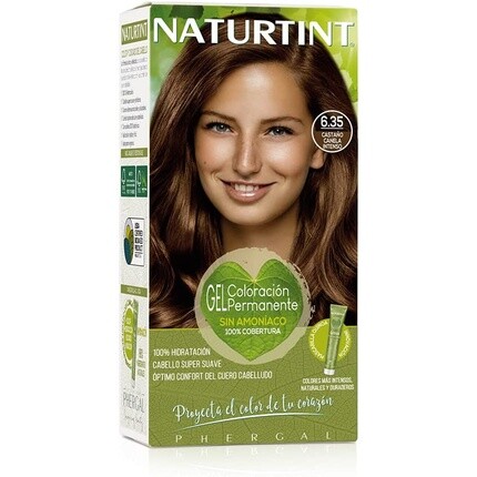 Краска для волос без аммиака, высокий процент натуральных ингредиентов, 6,35, глубокий коричнево-коричневый цвет, 170 мл., Naturtint
Краска для волос без аммиака, высокий процент натуральных ингредиентов, 6,35, глубокий коричнево-коричневый цвет, 170 мл., Naturtint