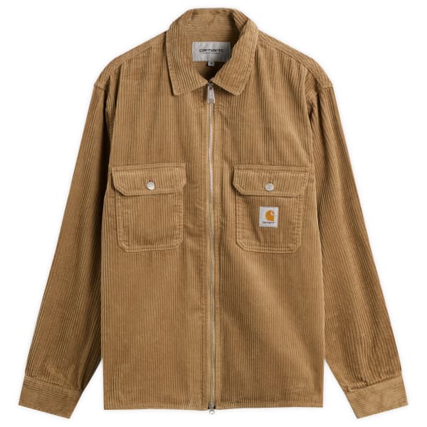 Вельветовая куртка-рубашка на молнии Reynold Carhartt Wip, Leather
Вельветовая куртка-рубашка на молнии Reynold Carhartt Wip, Leather