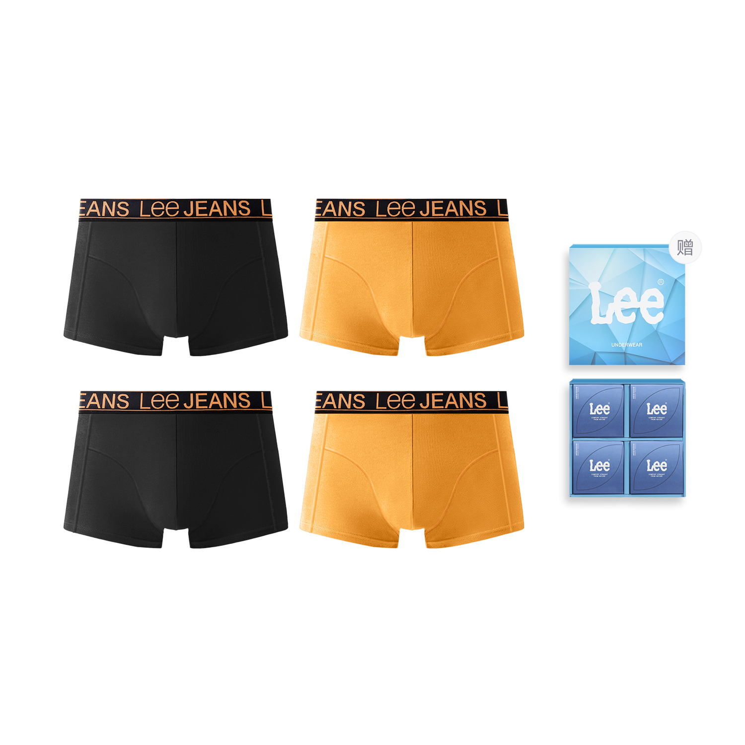 Lee Sunset 4.0 подарочный набор мужского белья 4 шт
Lee Sunset 4.0 подарочный набор мужского белья 4 шт