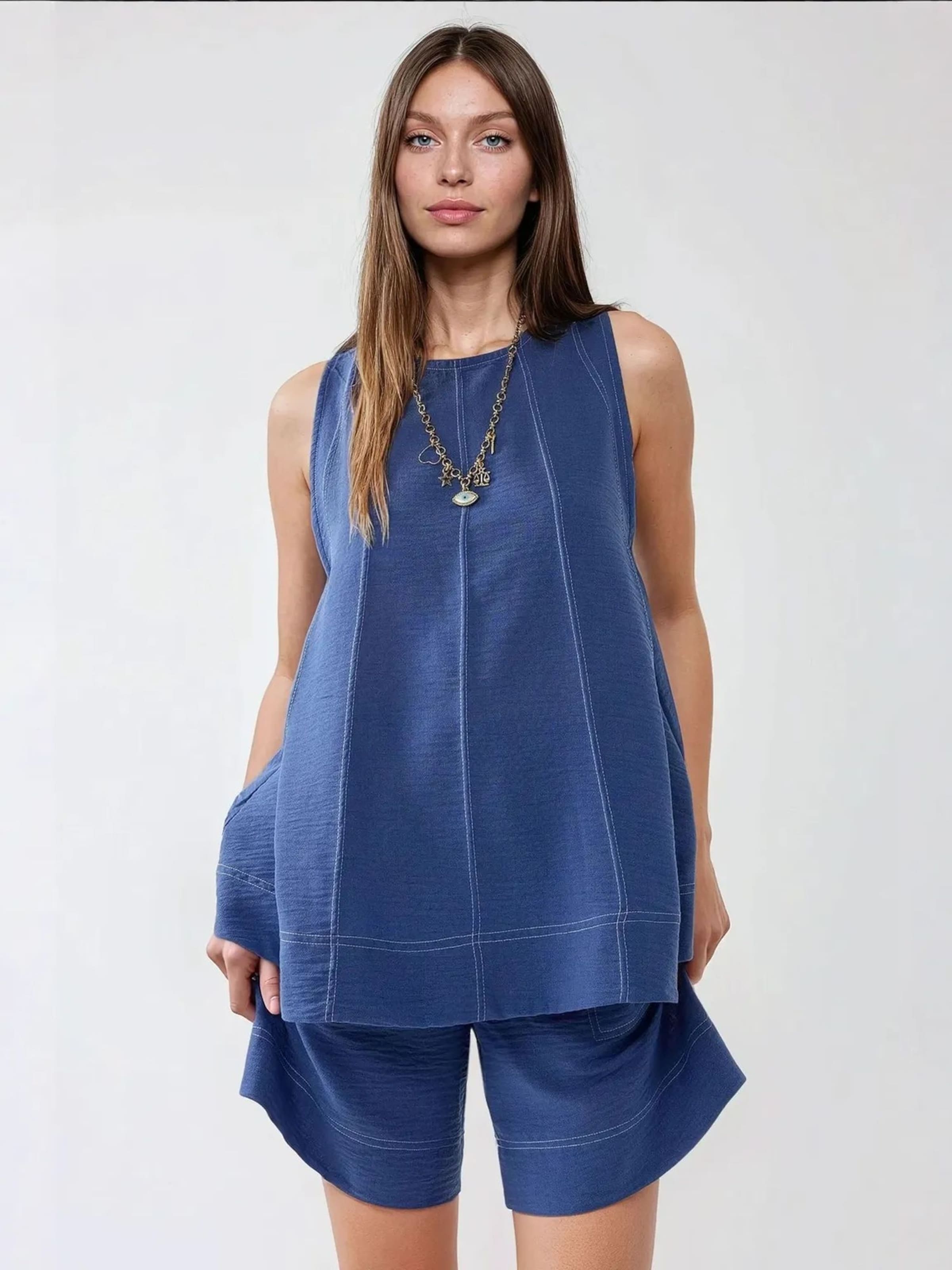 Hiccup Домашняя одежда в синем дениме
Hiccup Домашняя одежда в синем дениме