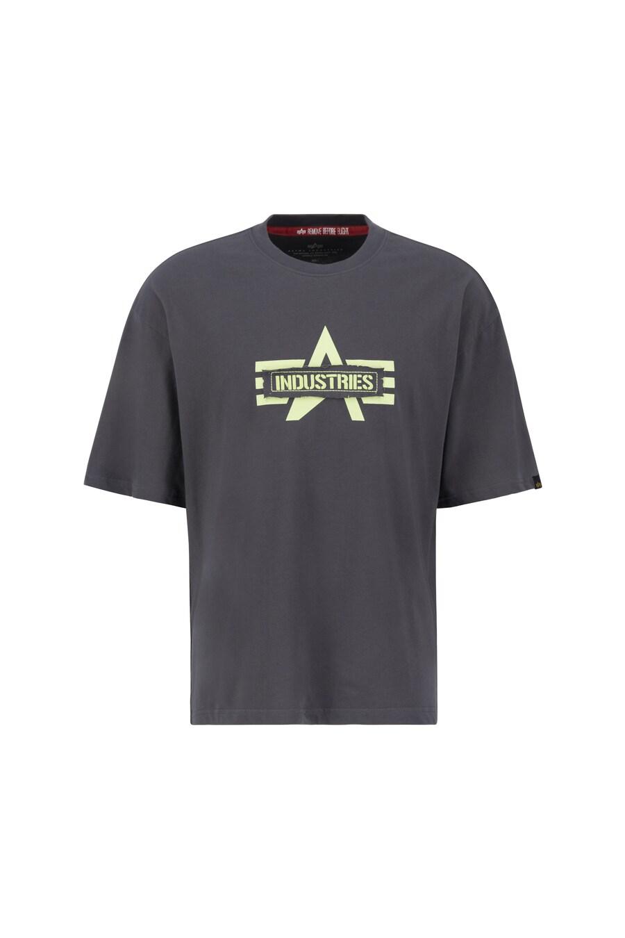 Классическая футболка ALPHA INDUSTRIES Shirt, антрацит
Классическая футболка ALPHA INDUSTRIES Shirt, антрацит