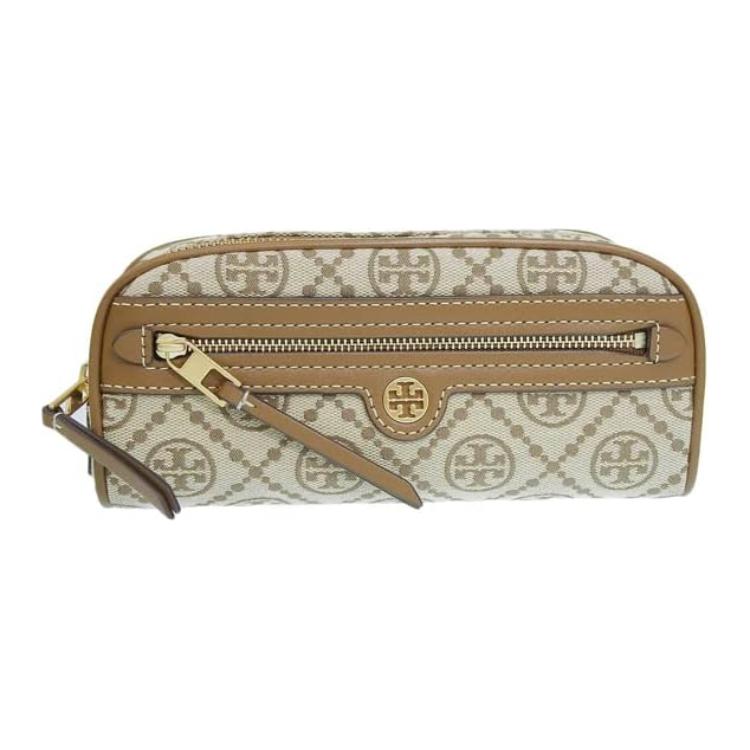 TORY BURCH Монограмма Жаккард Косметичка Женская Коричневая
TORY BURCH Монограмма Жаккард Косметичка Женская Коричневая