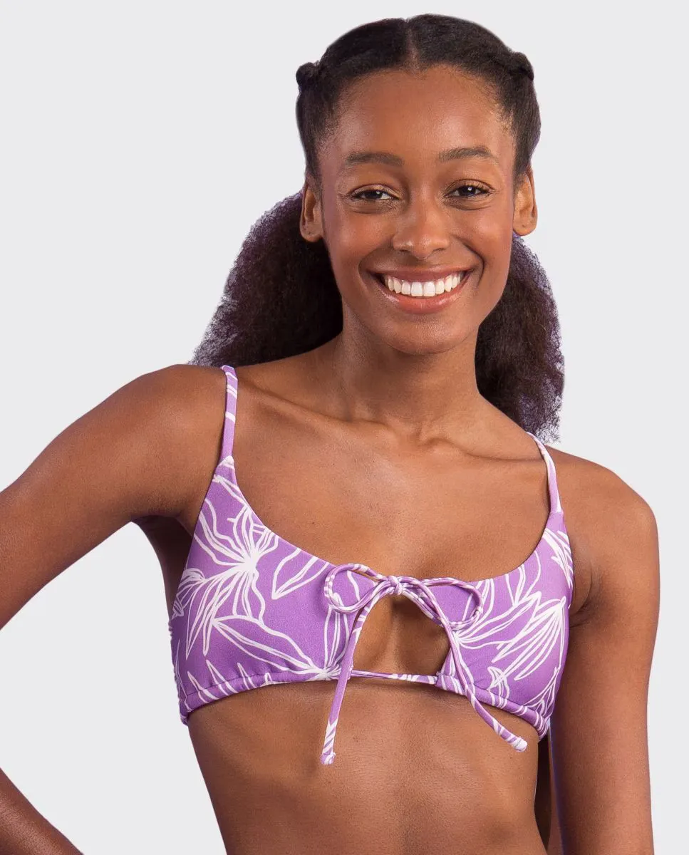 Спортивный бикини-топ с мягкой подкладкой и принтом Río de Sol, фиолетовый
Спортивный бикини-топ с мягкой подкладкой и принтом Río de Sol, фиолетовый