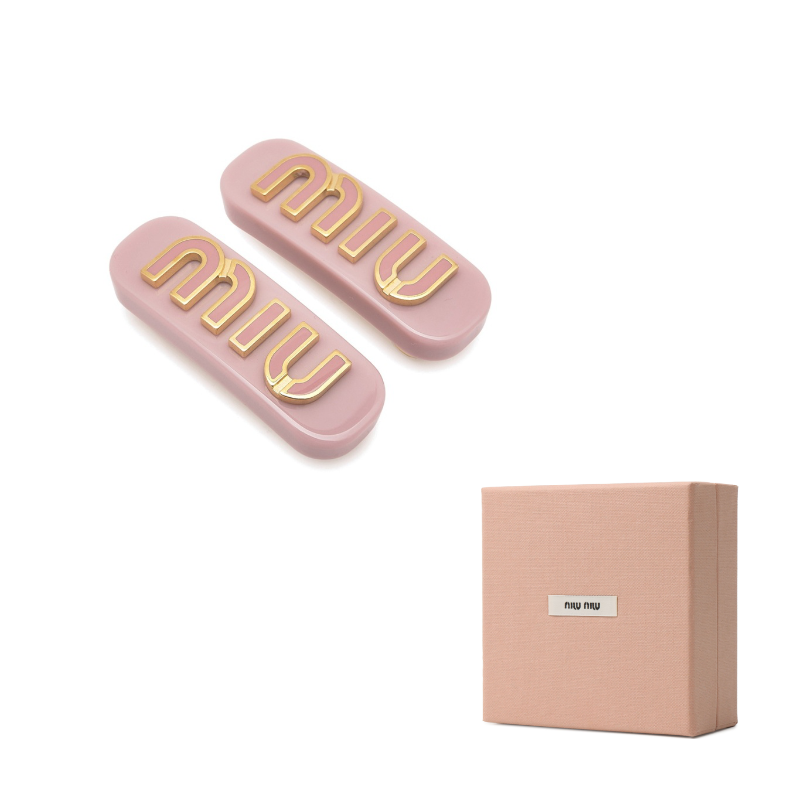 MIU MIU Женские розовые заколки для волос
MIU MIU Женские розовые заколки для волос