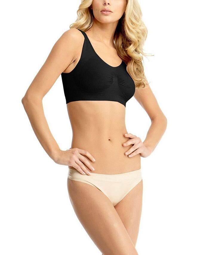 Женский бесшовный моделирующий бюстгальтер Minimave MeMoi, черный
Женский бесшовный моделирующий бюстгальтер Minimave MeMoi, черный