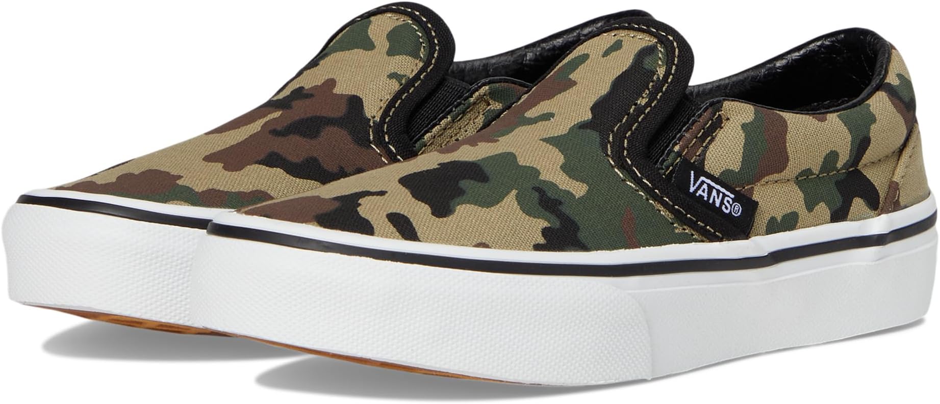 Кроссовки Vans Kids Classic Slip-On, Camo Black/Green
Кроссовки Vans Kids Classic Slip-On, Camo Black/Green
