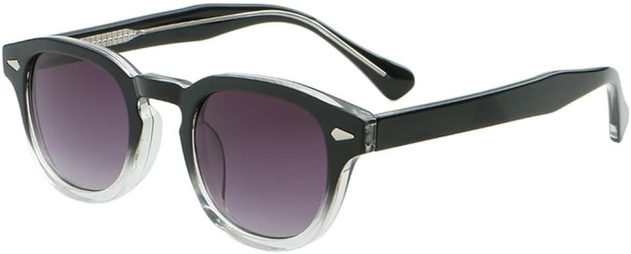 Ацетатные модные солнцезащитные очки в стиле ретро для женщин, женские солнцезащитные очки для мужчин с защитой от УФ-излучения UV400, коричневые, серые, унисекс WNCKSQ, Black Clear Grey
Ацетатные модные солнцезащитные очки в стиле ретро для женщин, женские солнцезащитные очки для мужчин с защитой от УФ-излучения UV400, коричневые, серые, унисекс WNCKSQ, Black Clear Grey